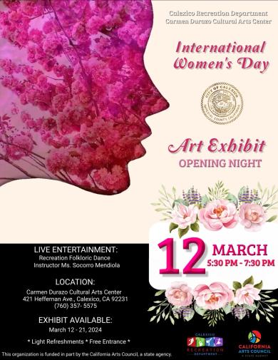 International Women's Day Art Exhibit
