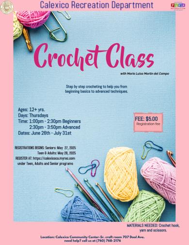 Crochet Class