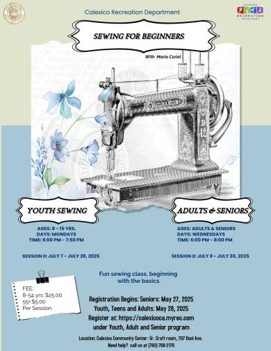 Sewing classes