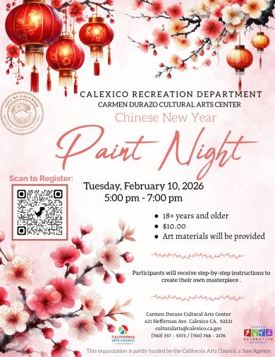Paint Night- Chinese New Year