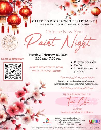 Chinese New Year Paint Night 2026