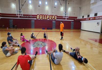 Basketball Clinics Warm Up Picture