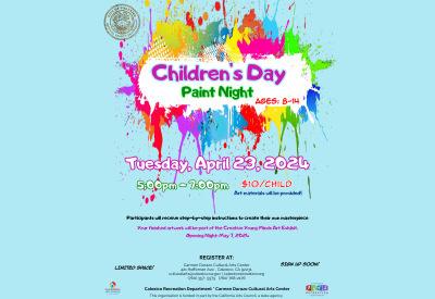 Children's Paint Night Children's Paint Night