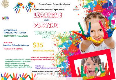 learning and playing through art