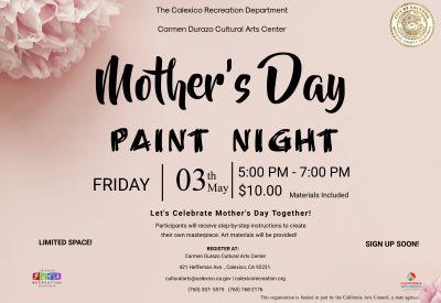 Mother's Day Paint Night