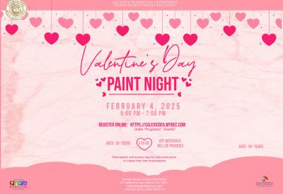 Valentines Paint Night