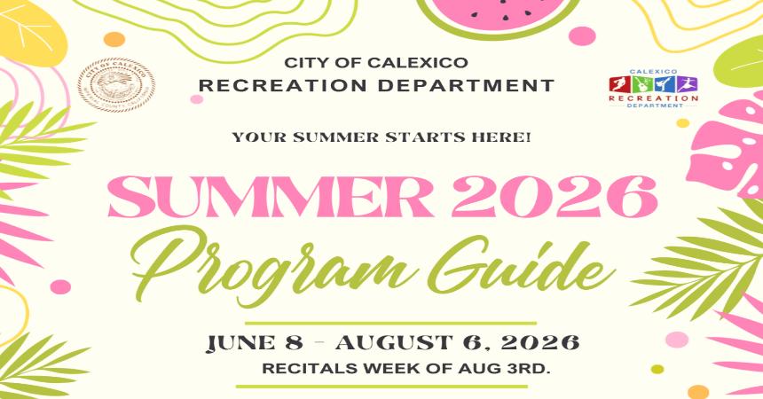 Summer 2026 Program Guide