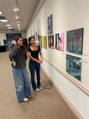Art Exhibit that celebrate local student and youth talent